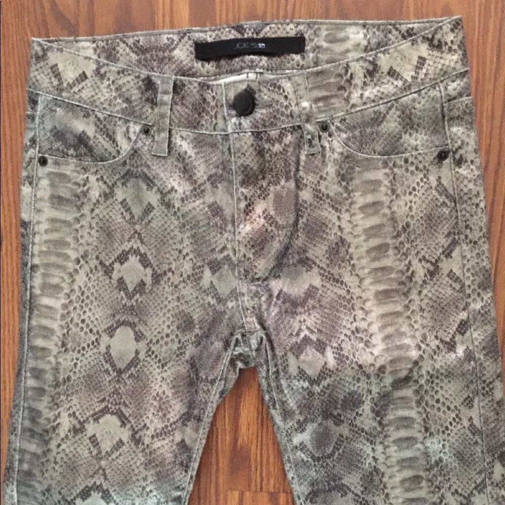Joe’s Jeans Girls Snake Skin Skinny Jeans - Picture 3 of 7
